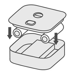 Adding batteries into the device